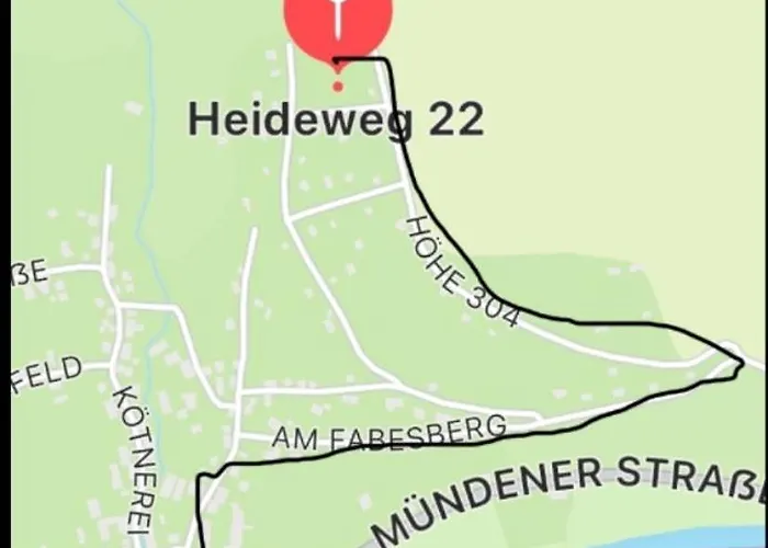 Lägenhet Ferienhaus Fuldatal *